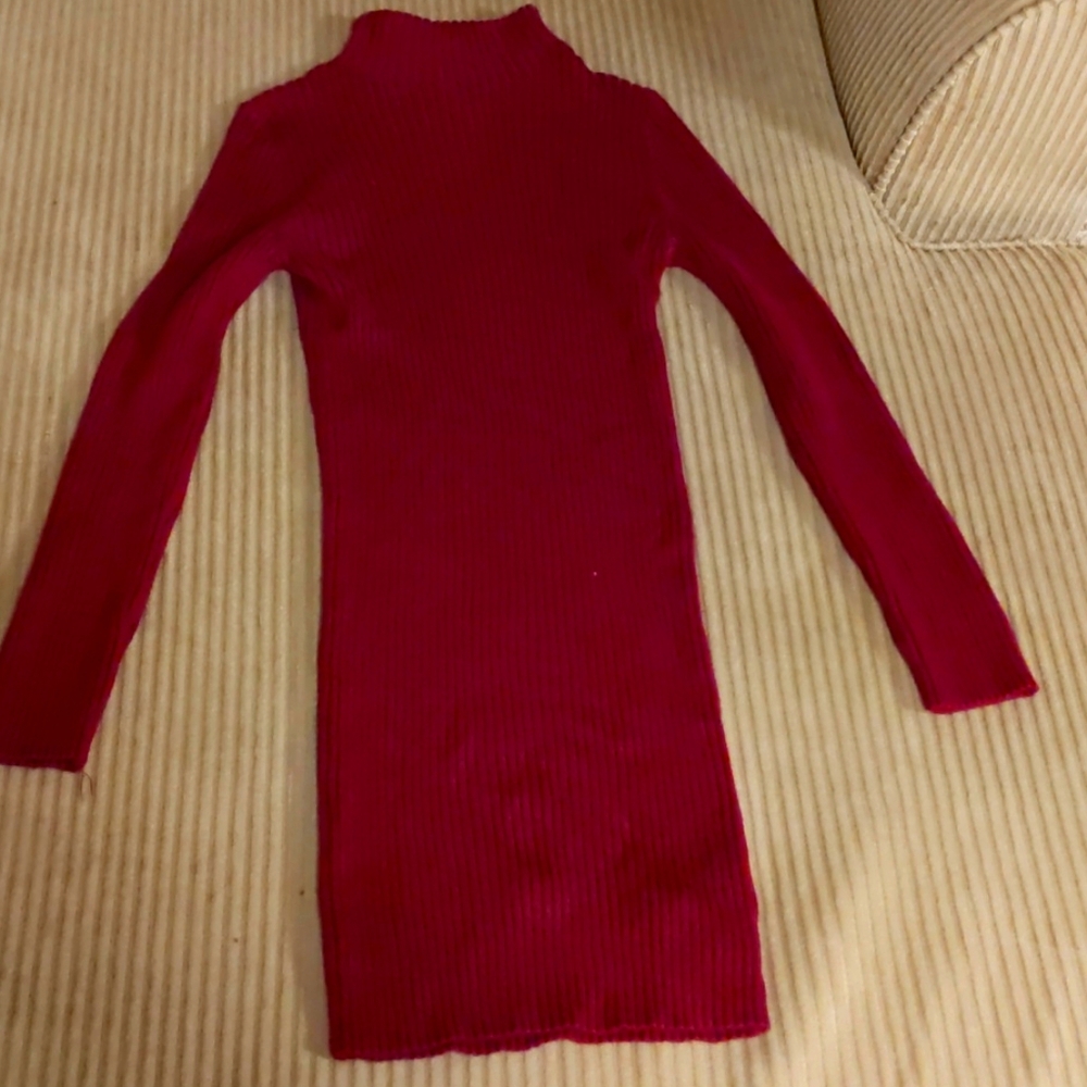 Sweater mini dress